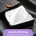 Pocket Square Handkerchief - White