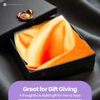 Pocket Square Handkerchief - Orange