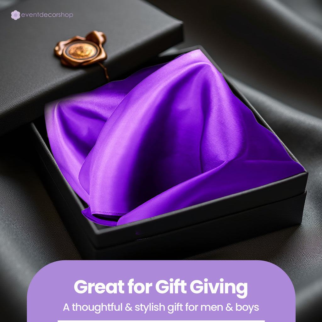Pocket Square Handkerchief - Purple