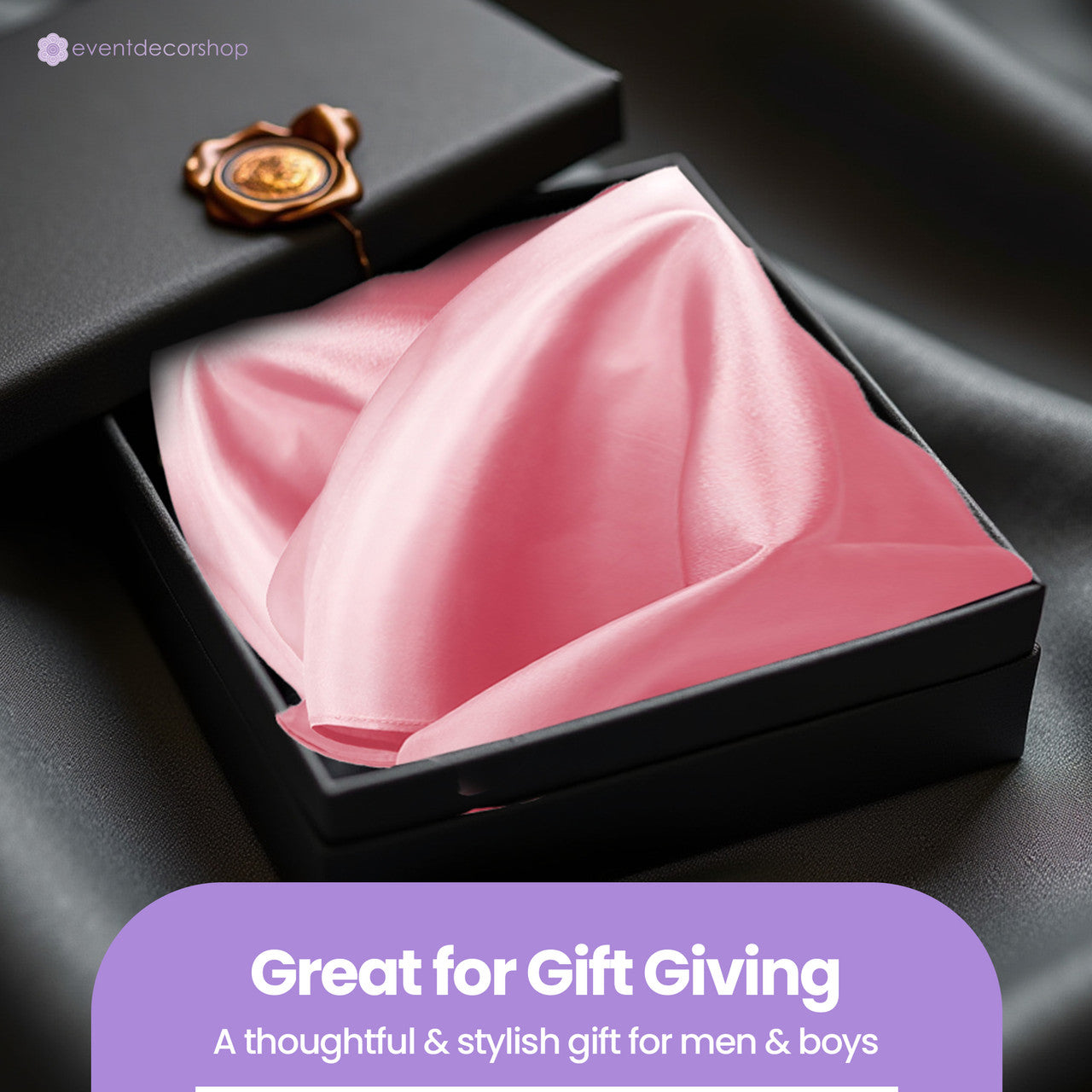 Pocket Square Handkerchief - Rose Pink