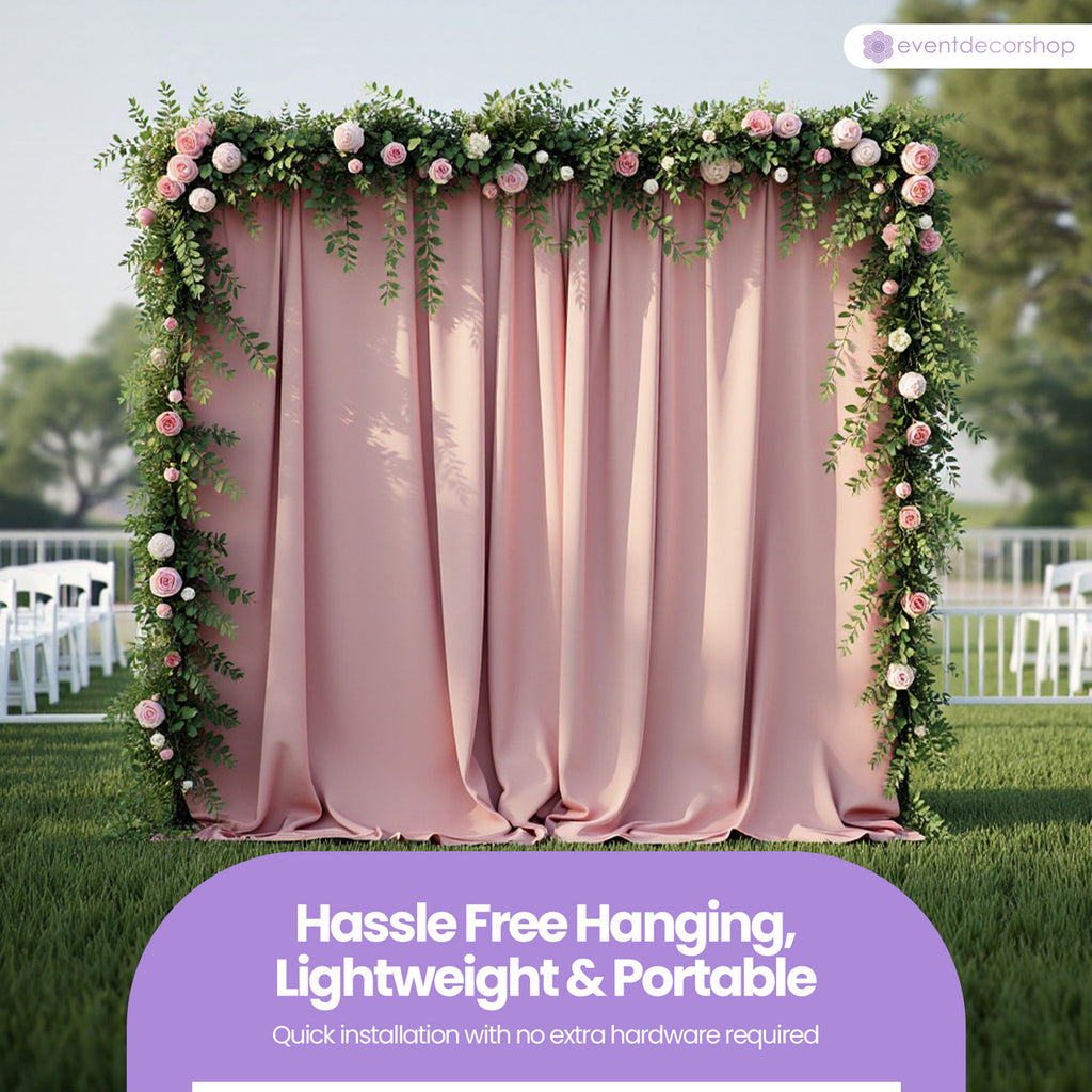 160gsm Spandex Backdrop - Baby Pink