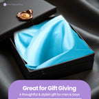 Pocket Square Handkerchief - Aqua