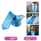 Blue Aqua Neck Tie