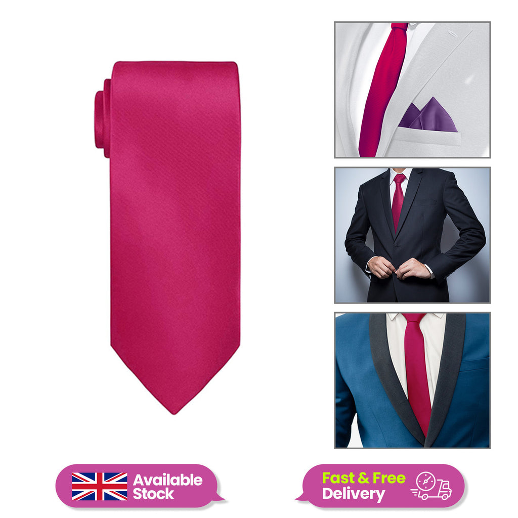 Hot Pink Neck Tie
