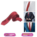 Deep Red Neck Tie