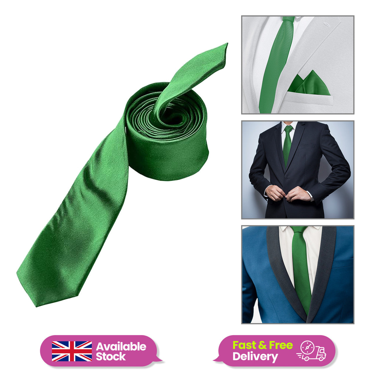 Jade Green Neck Tie