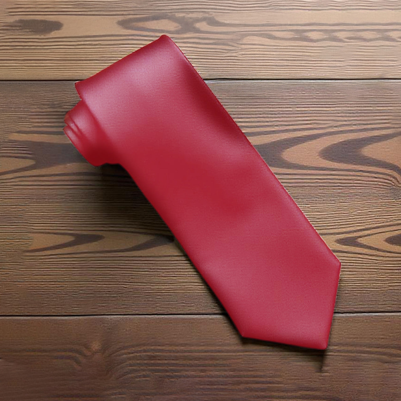 Deep Red Neck Tie