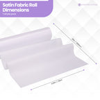Satin Roll - White