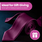 Plum Neck Tie