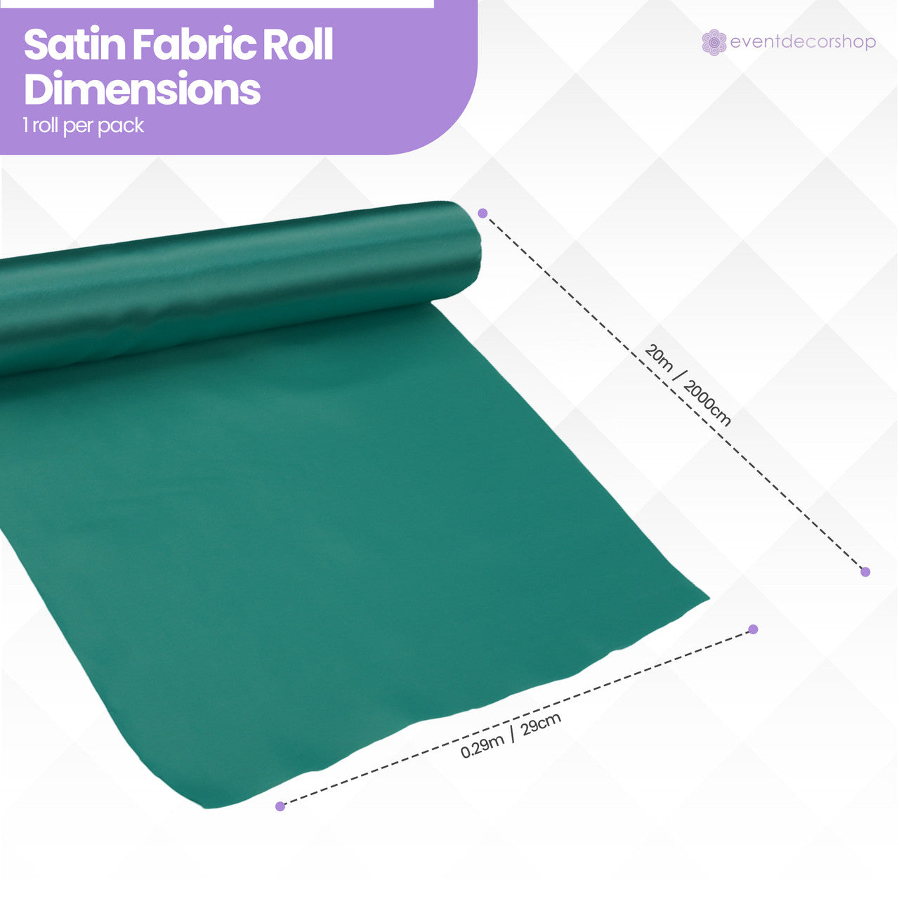 Satin Roll - Mint