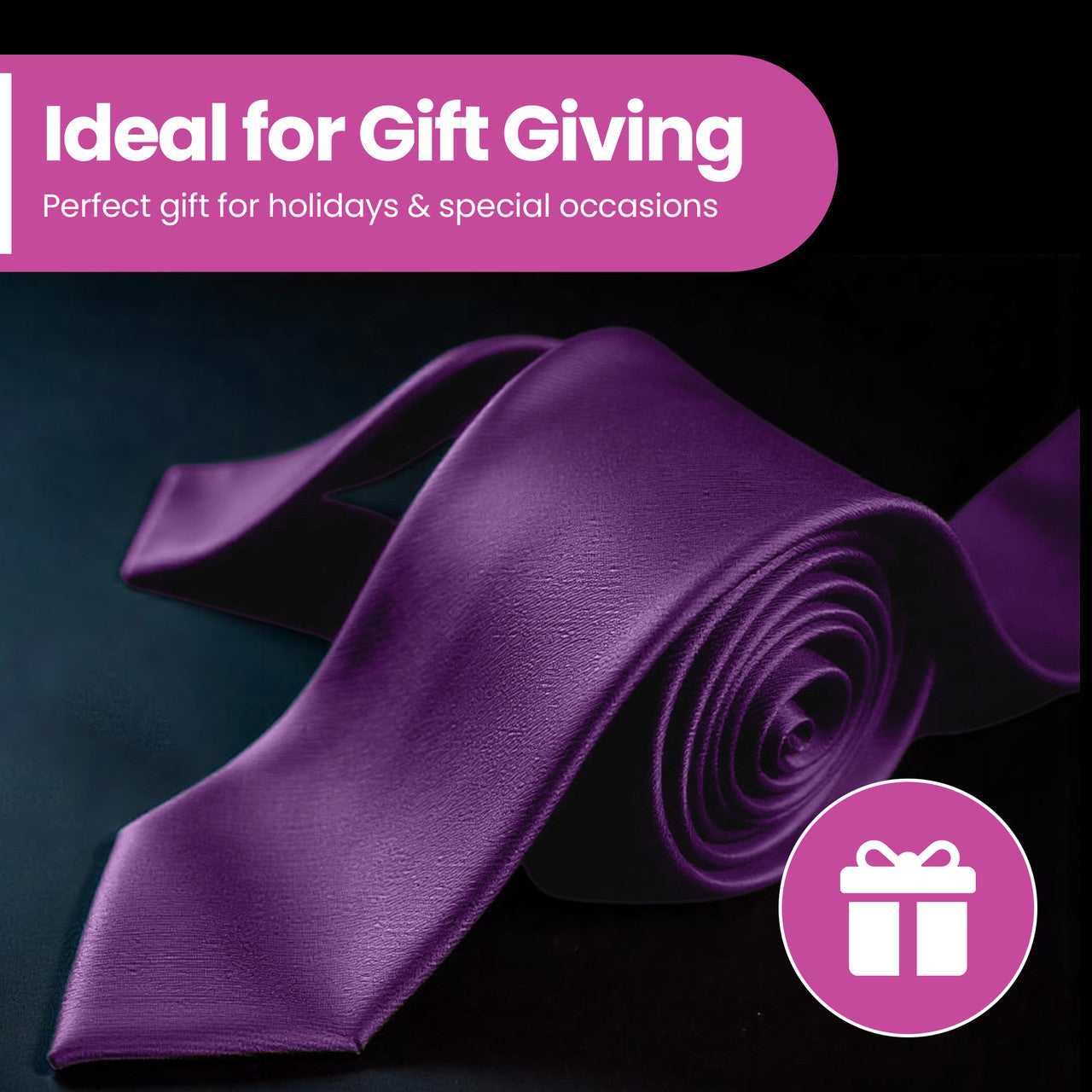 Purple Neck Tie