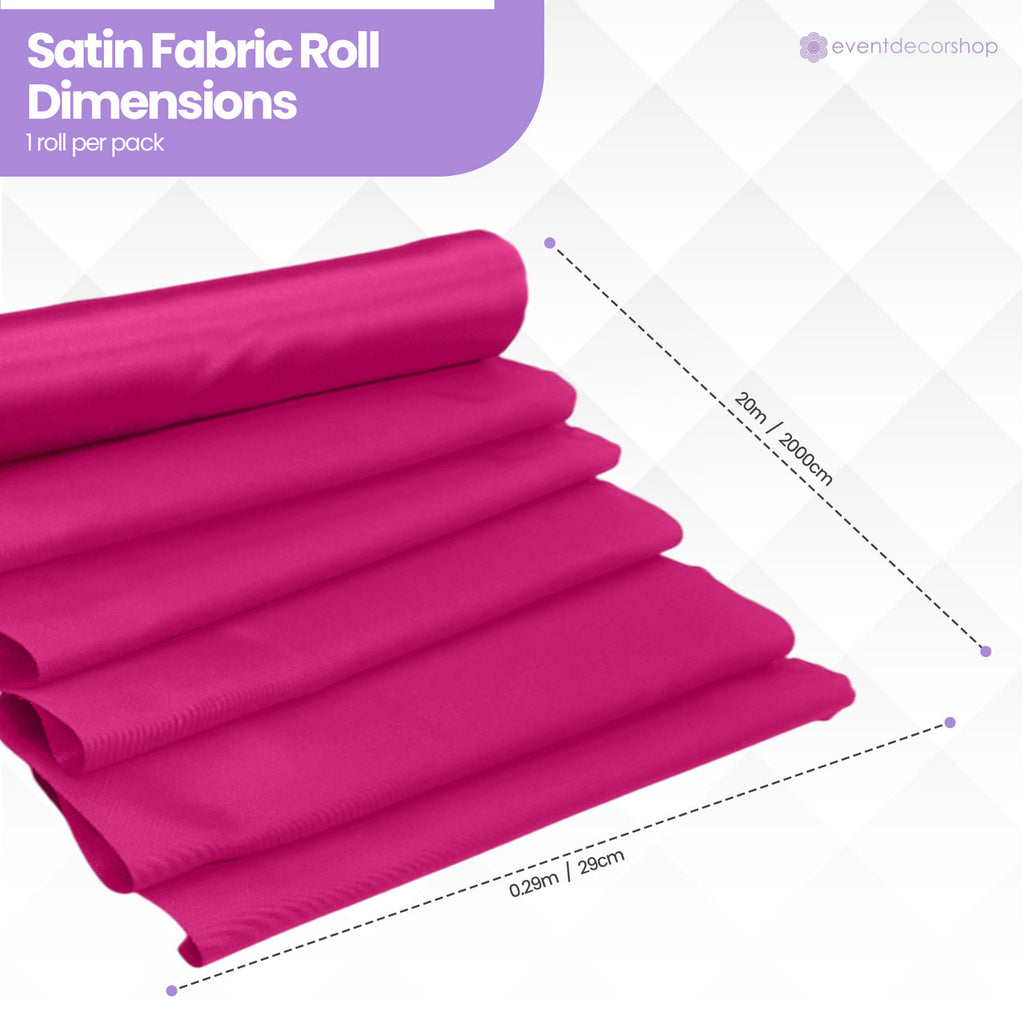 Satin Roll - Fushia
