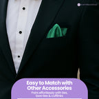 Pocket Square Handkerchief - Dark Green