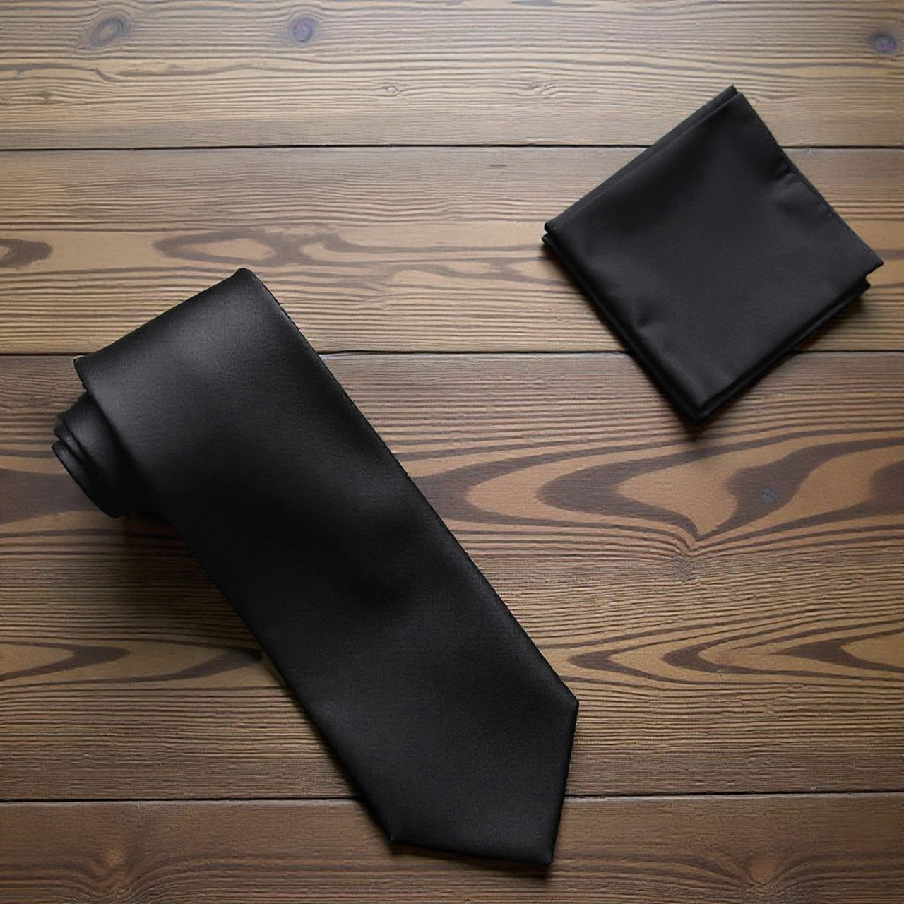 Black Tie and Handkerchief