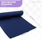 Satin Roll - Navy