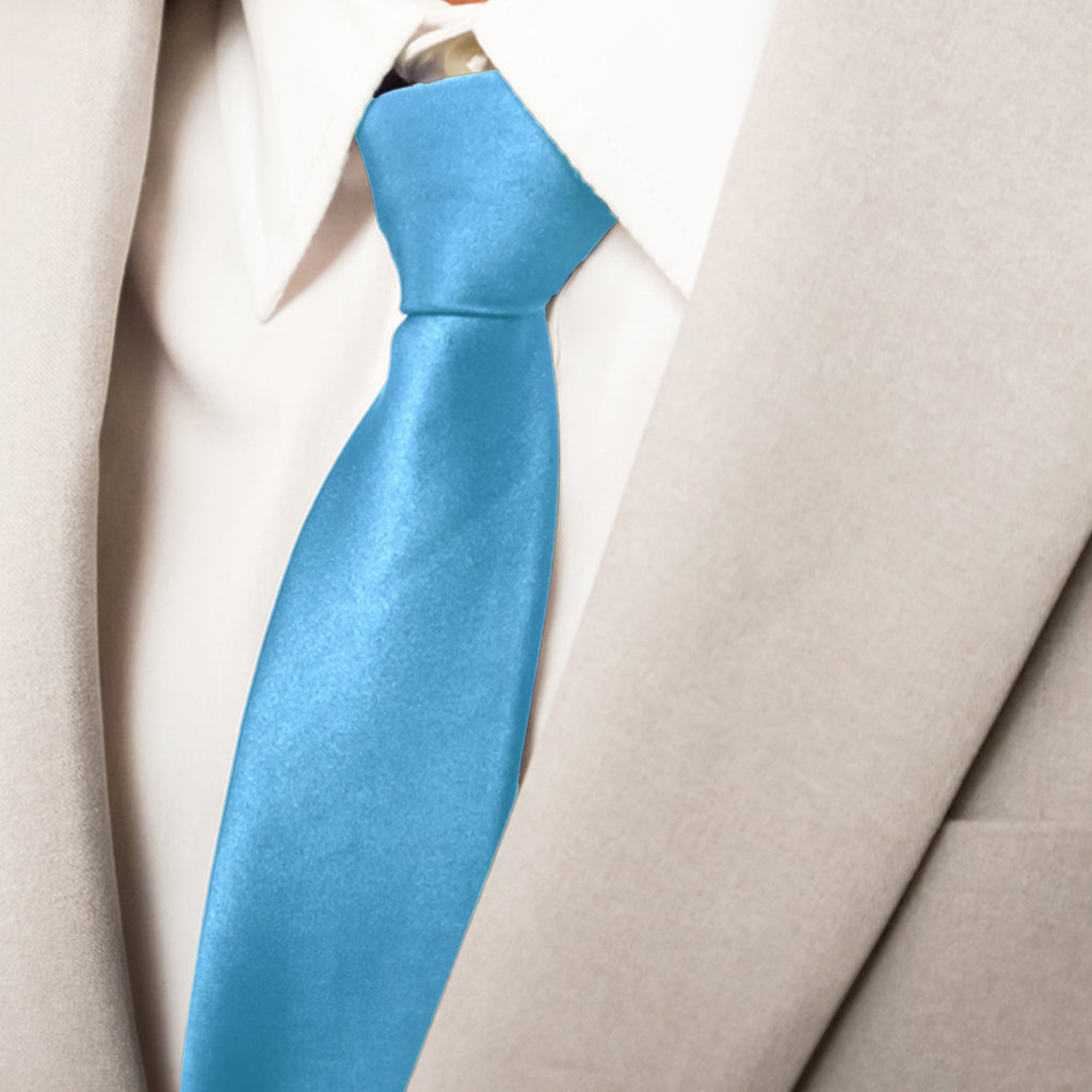 Blue Aqua Neck Tie