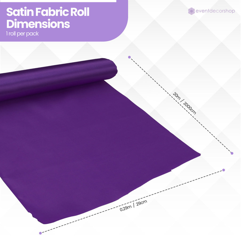 Satin Roll - Cadbury Purple