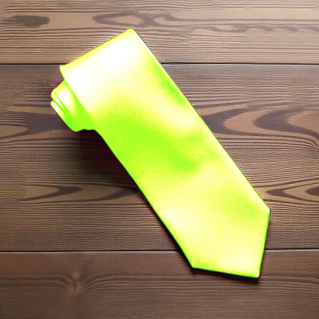 Lime Green Neck Tie