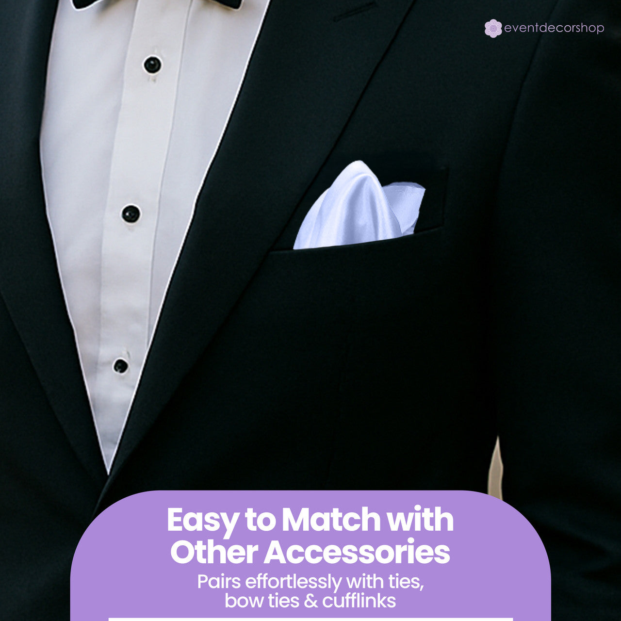 Pocket Square Handkerchief - Lilac