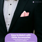 Pocket Square Handkerchief - Baby Pink