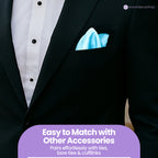 Pocket Square Handkerchief - Aqua