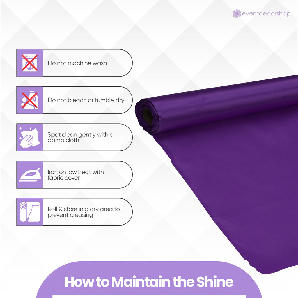 Satin Roll - Cadbury Purple