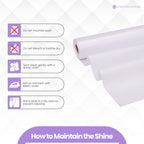 Satin Roll - White