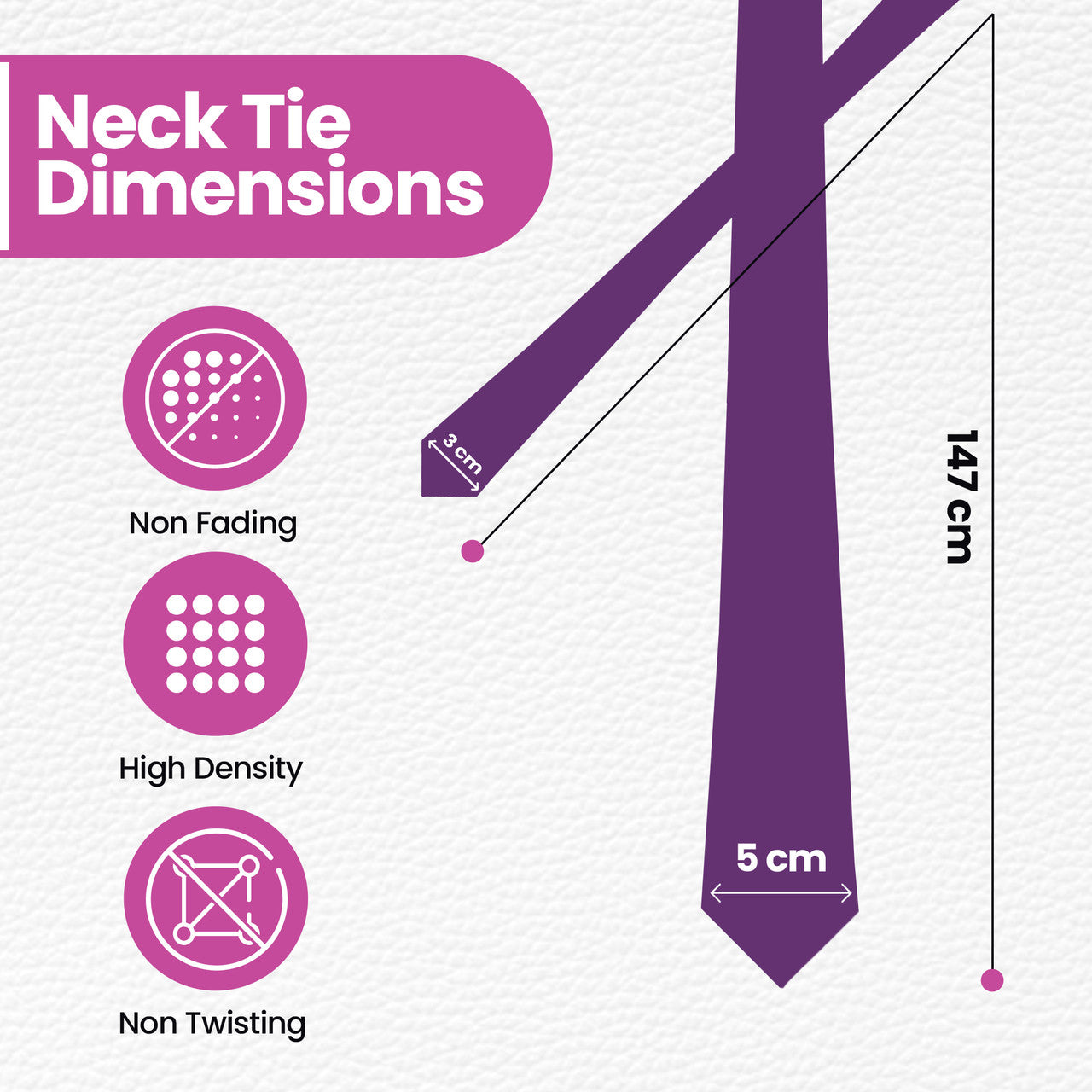 Purple Neck Tie