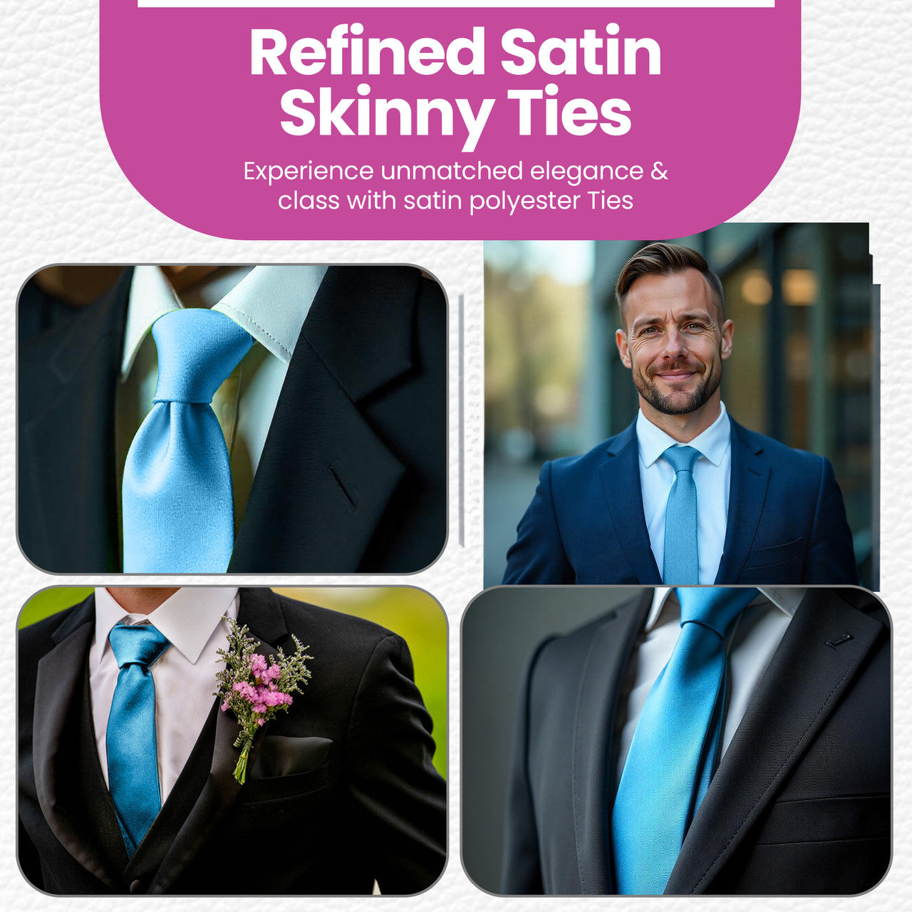 Blue Aqua Neck Tie