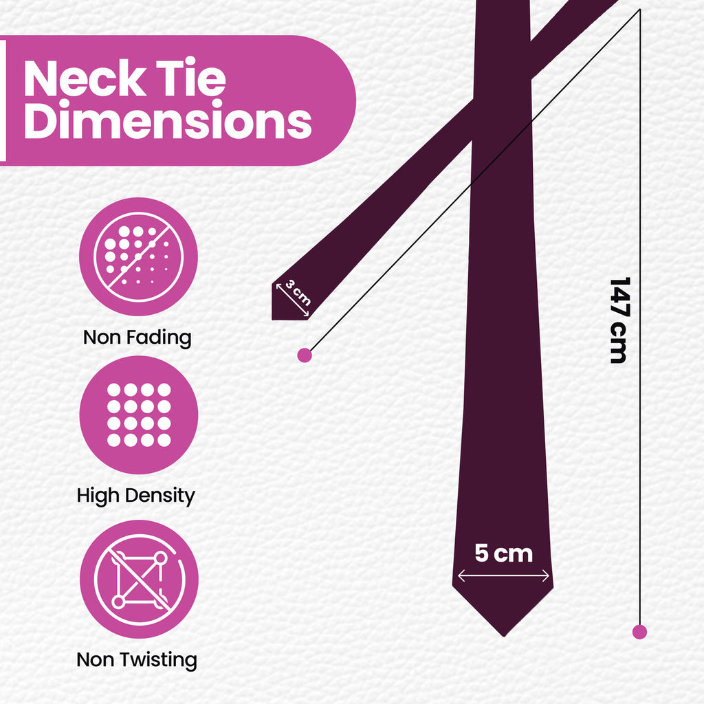 Plum Neck Tie