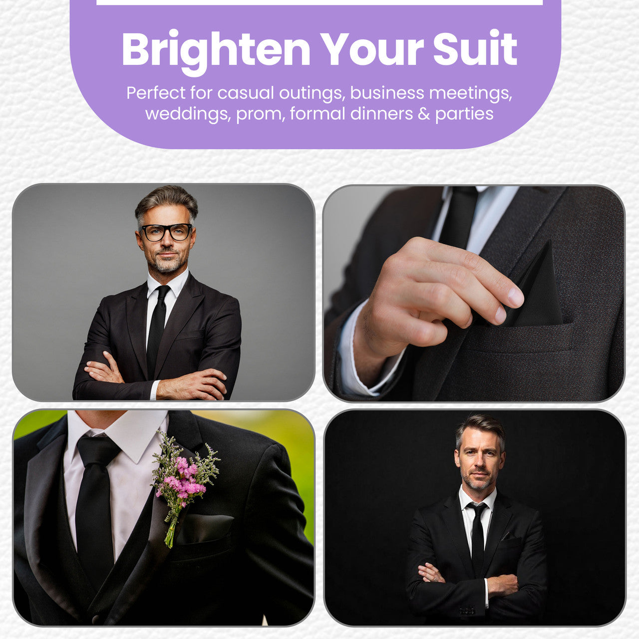 Black Tie and Handkerchief
