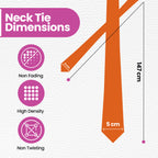 Orange Neck Tie