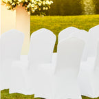 Premium Spandex Chair Cover - White