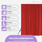 160gsm Spandex Backdrop - Red
