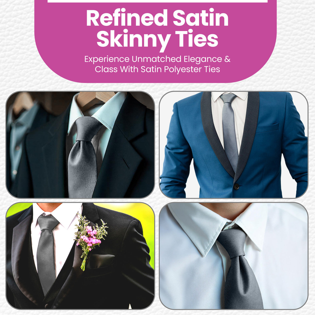 Light Grey Neck Tie