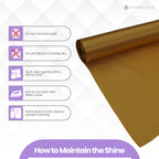 Satin Roll - Gold