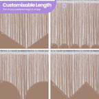 String Curtain Panel - Champagne