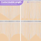 String Curtain Panel - Ivory