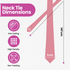 Rose Pink Neck Tie