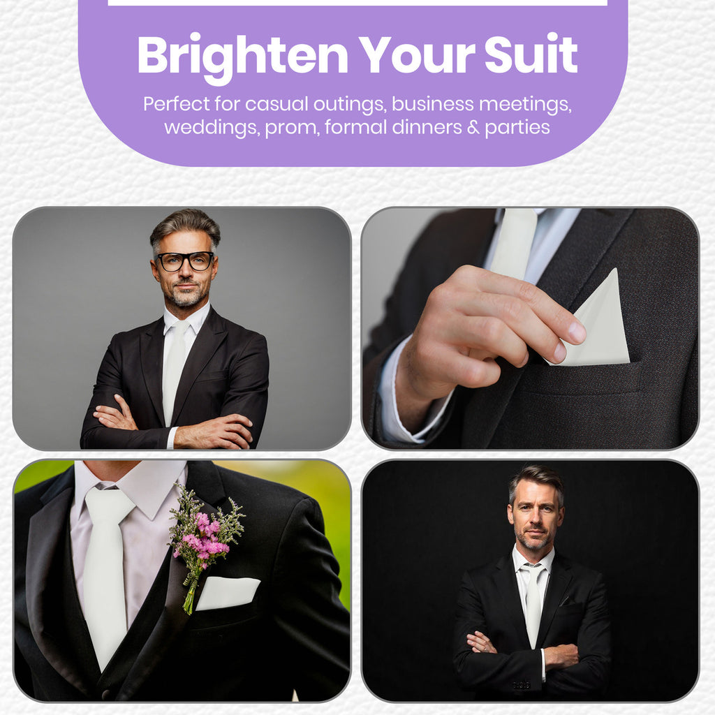 White Tie and Handkerchief