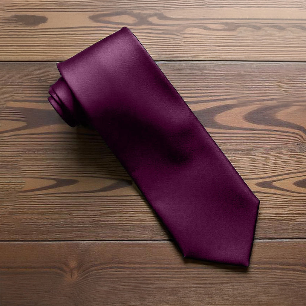 Plum Neck Tie