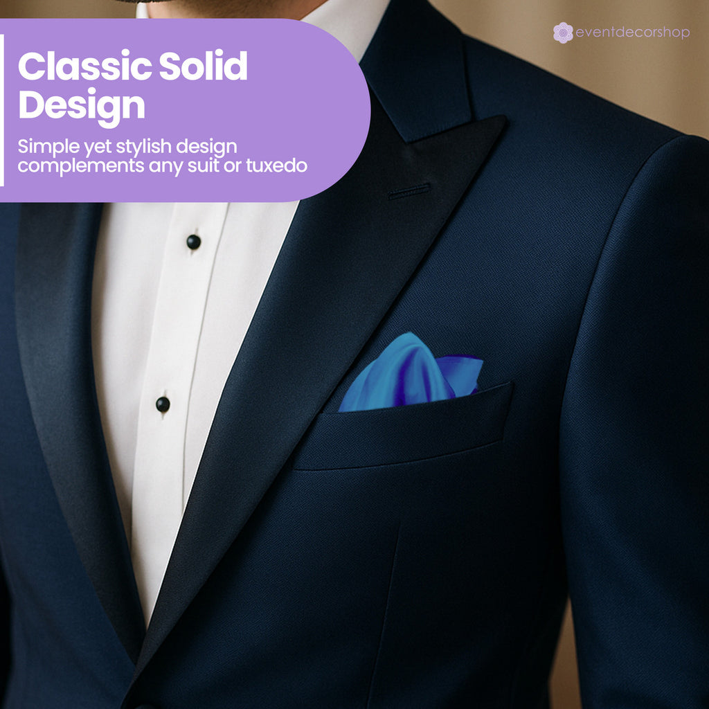 Pocket Square Handkerchief - Royal Blue