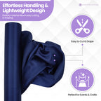 Satin Roll - Navy