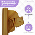 Satin Roll - Gold
