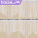 String Curtain Panel - Beige