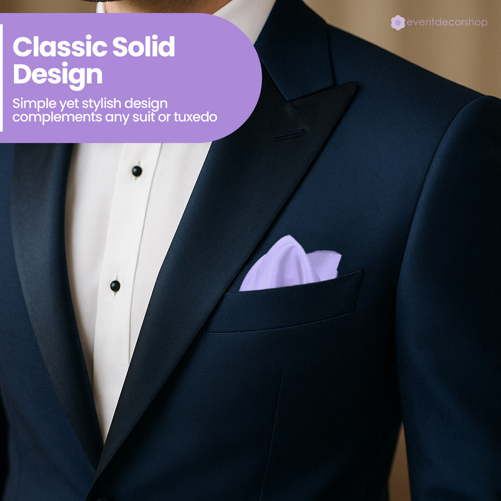 Pocket Square Handkerchief - Light Purple