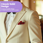 Pocket Square Handkerchief - Burgundy