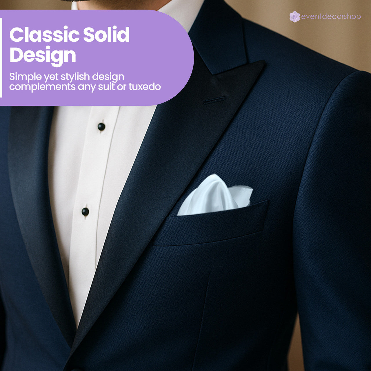 Pocket Square Handkerchief - Sky Blue