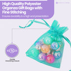 Organza Bags - 7cm x 9cm - 100pcs - Mixed Colours