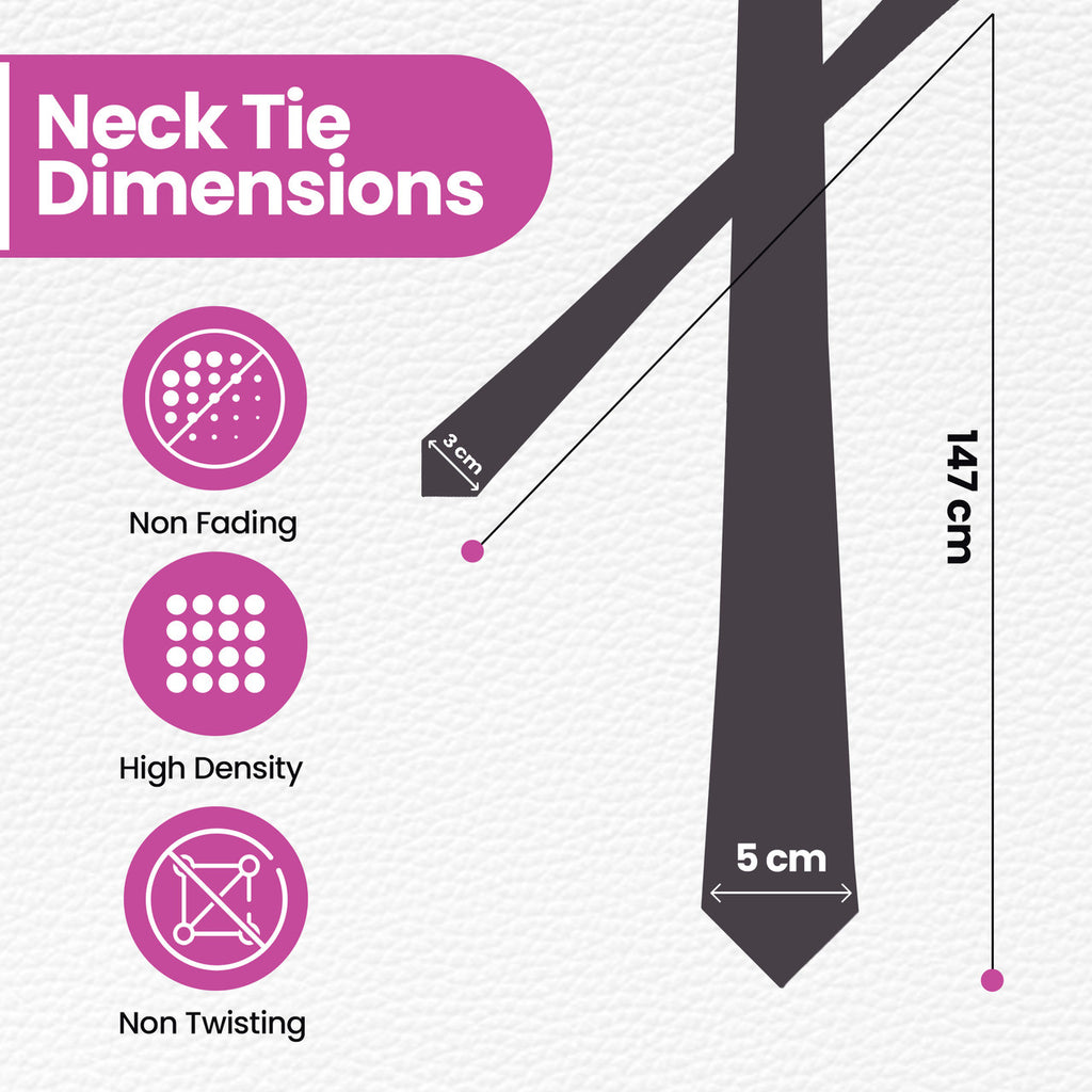 Dark Grey Neck Tie